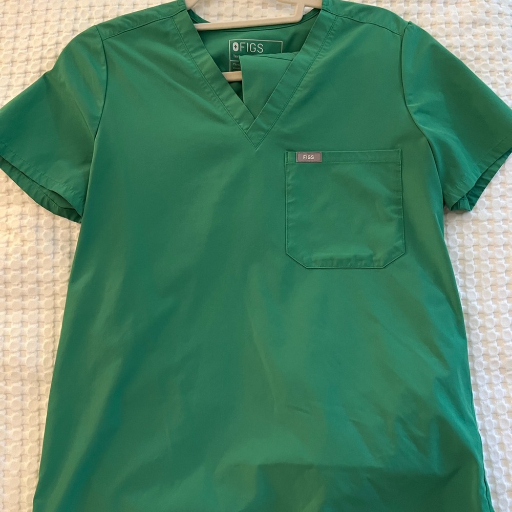 Figs Safety Green Scrub Set